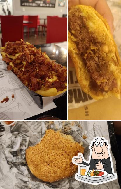 Comida em HDO Hambúrguer de Origem