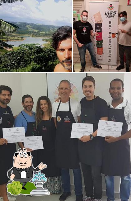 Gli esterni di Oficina do cafè