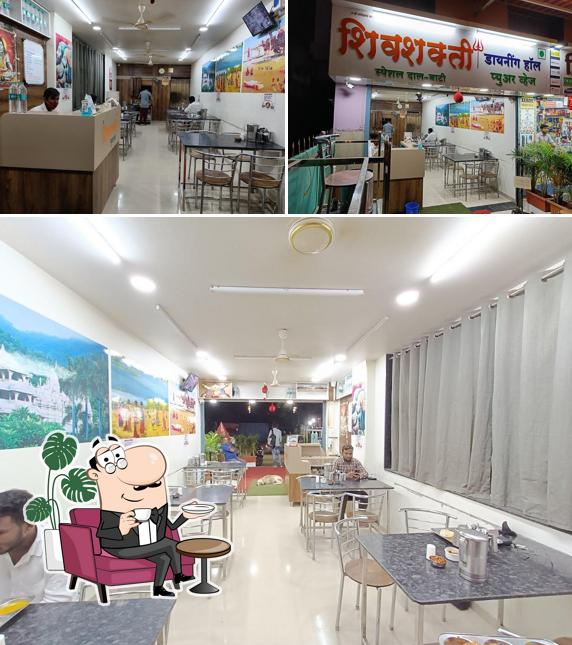 Check out how Shivshakti Pure Veg Dining hall looks inside