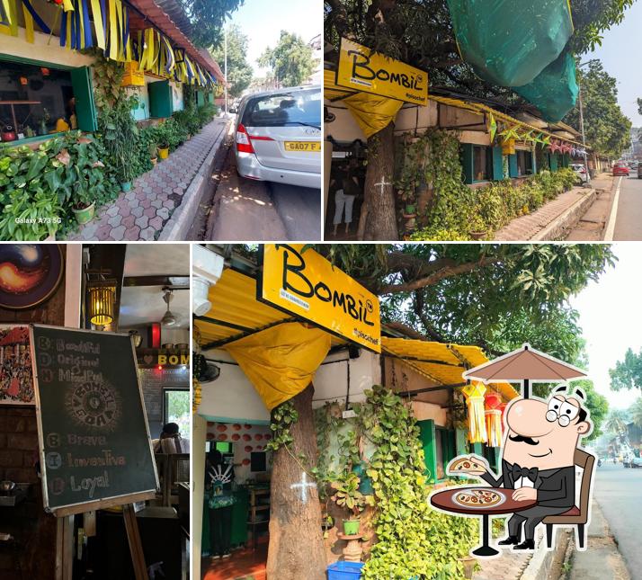 You can get some fresh air outside BOMBIL RESTAURANT