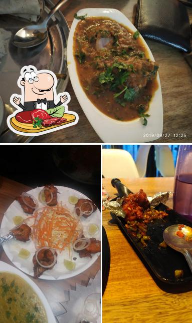 Order meat meals at Deshi Flavours Restaurant