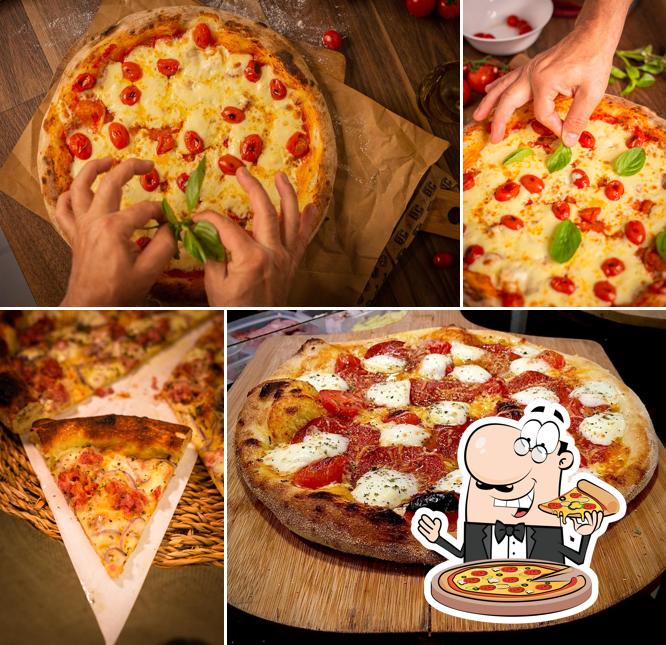 Experimente diversos estilos de pizza