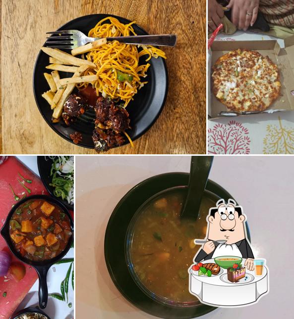 Hot and sour soup at Indian Foods Cafe IFC