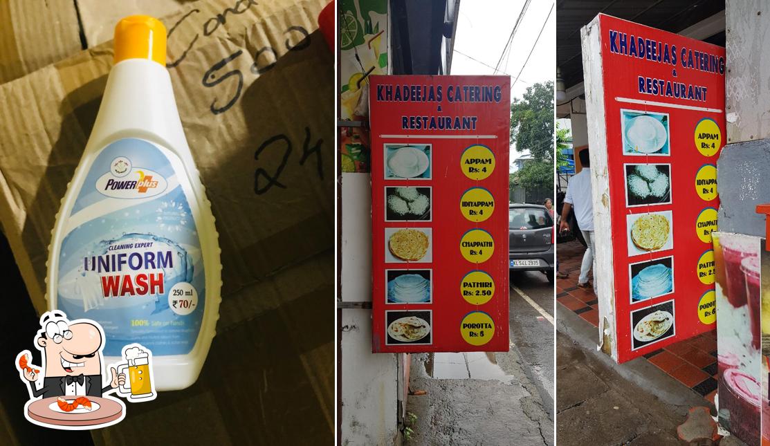 Enjoy a pint of light or dark beer