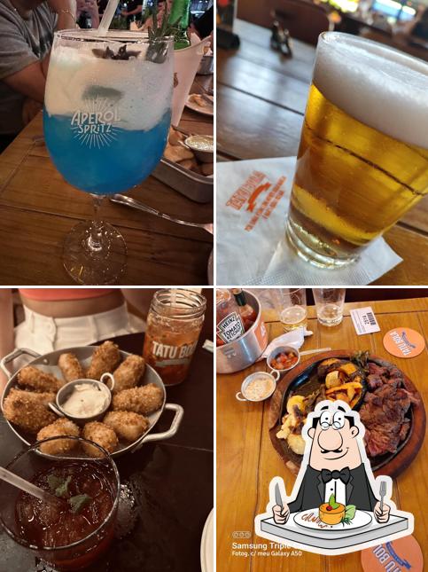 Platos en Tatu Bola Bar e Grelha