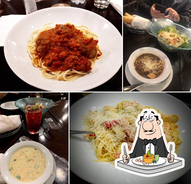 Comida em Olive Garden