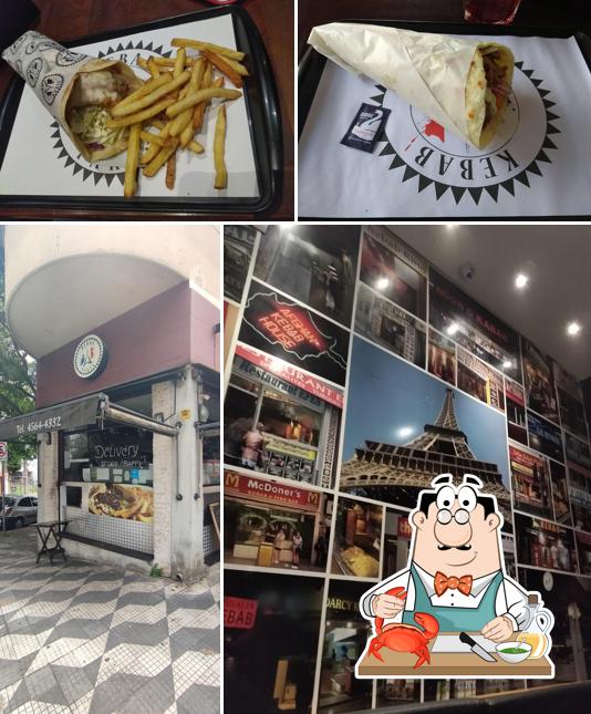 Experimente frutos do mar no Kebab Paris - Perdizes