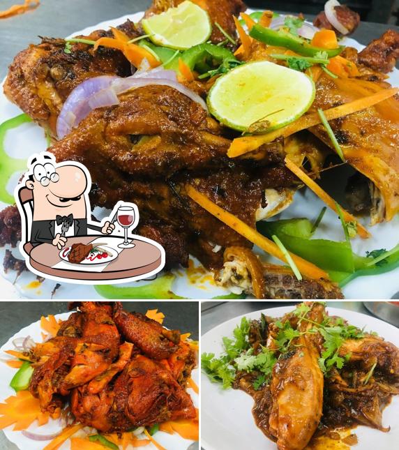 There’s a selection of dishes for meat lovers