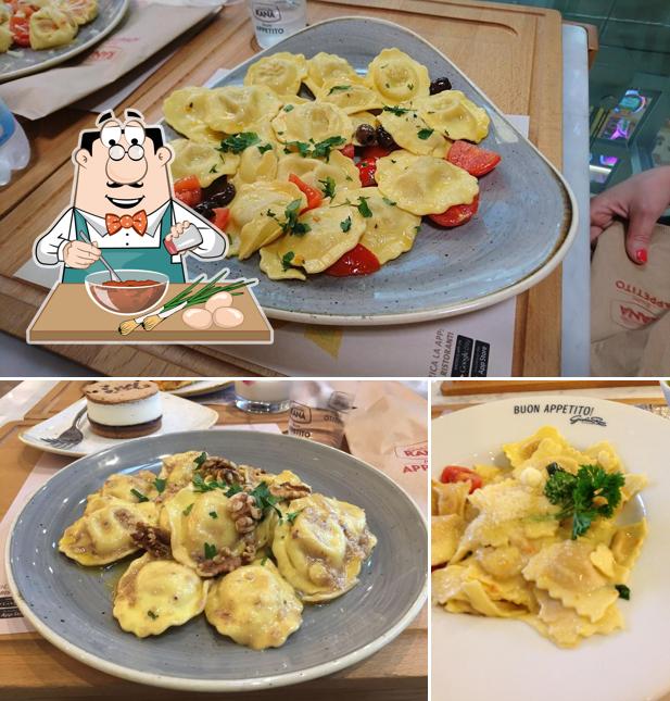 Ravioli al Ristorante Giovanni Rana Palladio