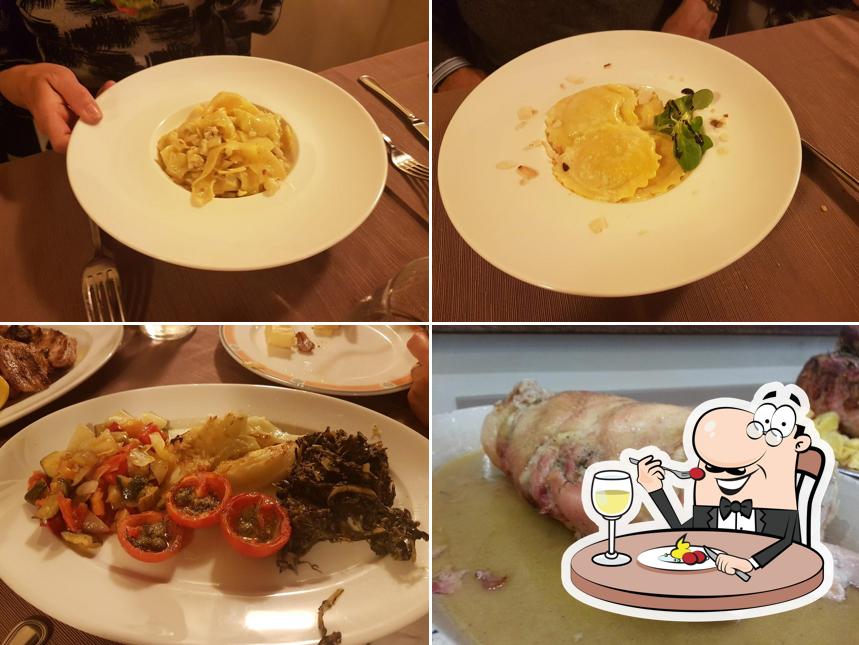 Cibo al Trattoria Due Archi