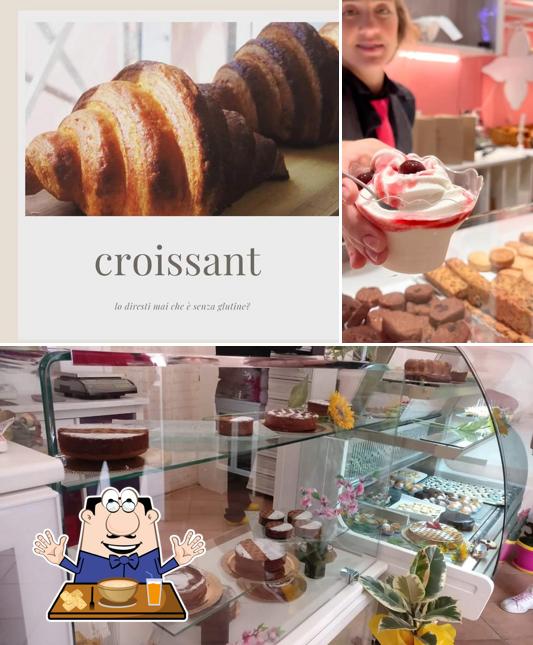 La cibo e interni del ristorante