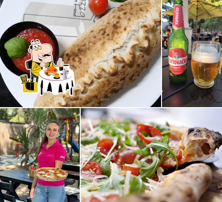 Platti al Pizzeria In Forno