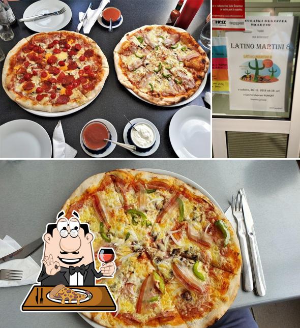 A Pizzerija Sonček, Resdom d.o.o., puoi assaggiare una bella pizza