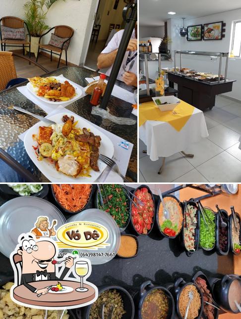 Comida em Restaurante Da Vó