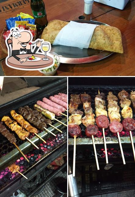 Frango yakitori em Parada Grill Restaurante