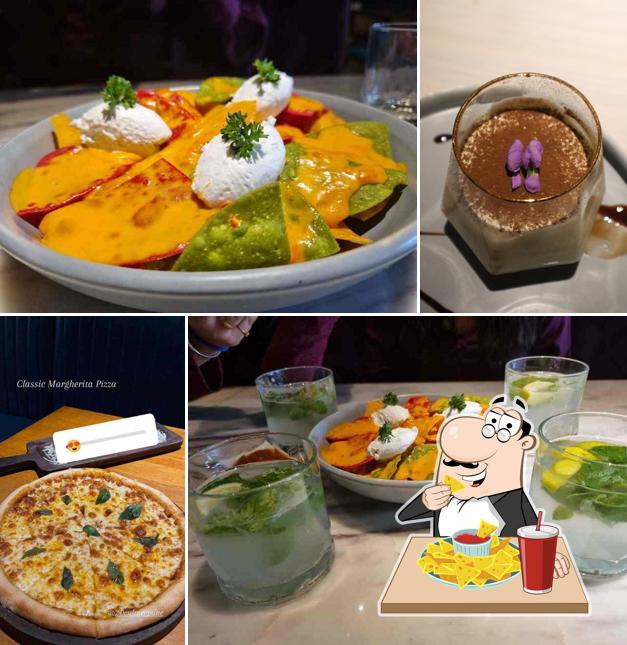 Nachos at Yakii Asian Restaurant Sushi Dimsums Cocktails Brunch