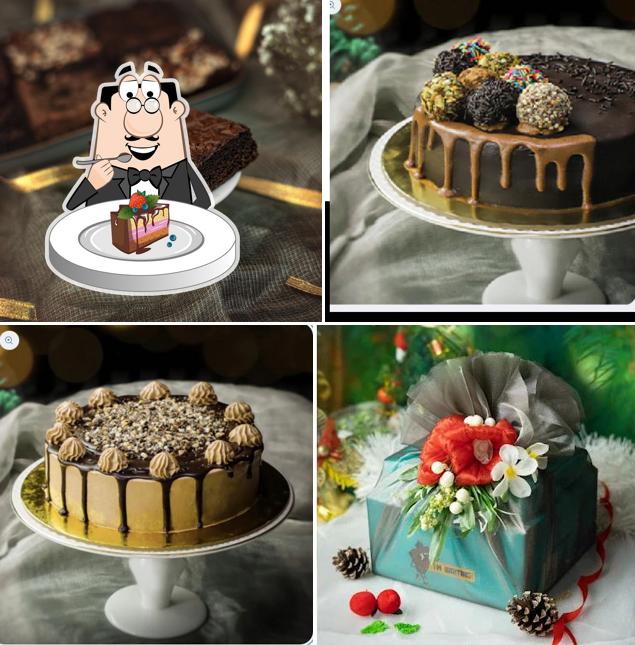 Chocolate cake at The Brownie Studio