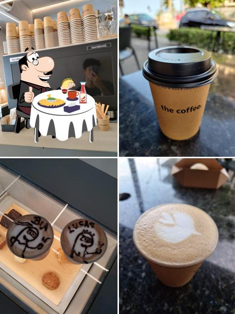 Prato de queijo em The Coffee