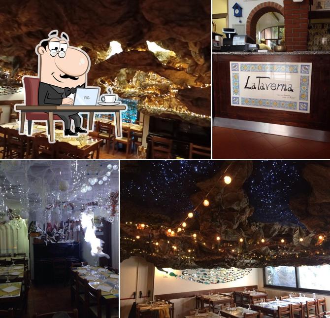 Dai un'occhiata agli interni di La Taverna