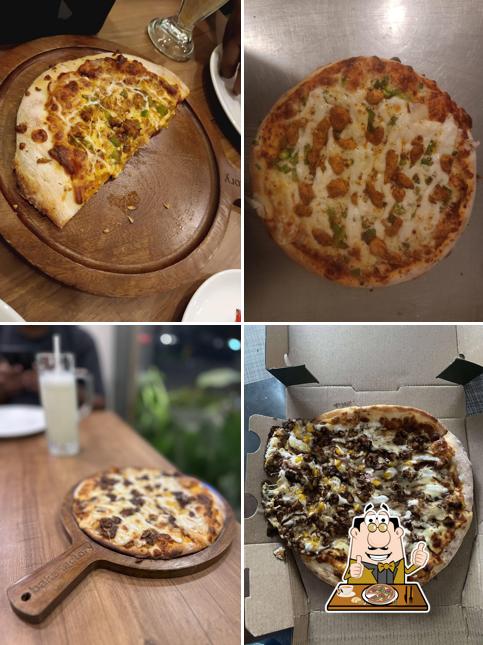 Pick pizza at The Bakefactory