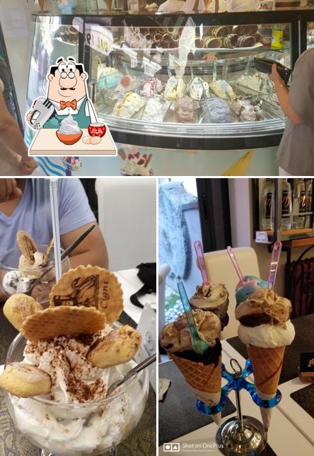 Ai Cigni serve un'ampia gamma di dolci