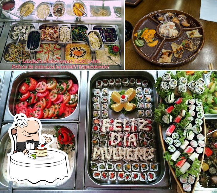 Desfrute de uma das sobremesas