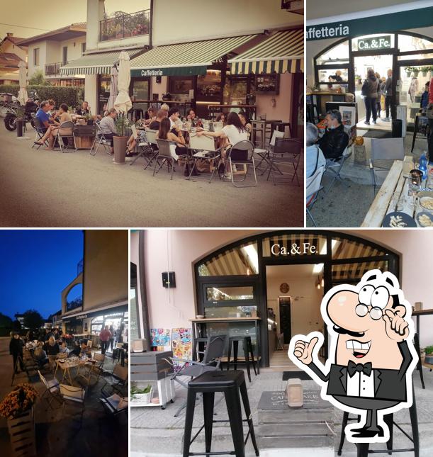 Gli interni di Ca&Fe