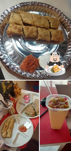 Spring rolls at BFC ( Bhawna Fitness Cafe)