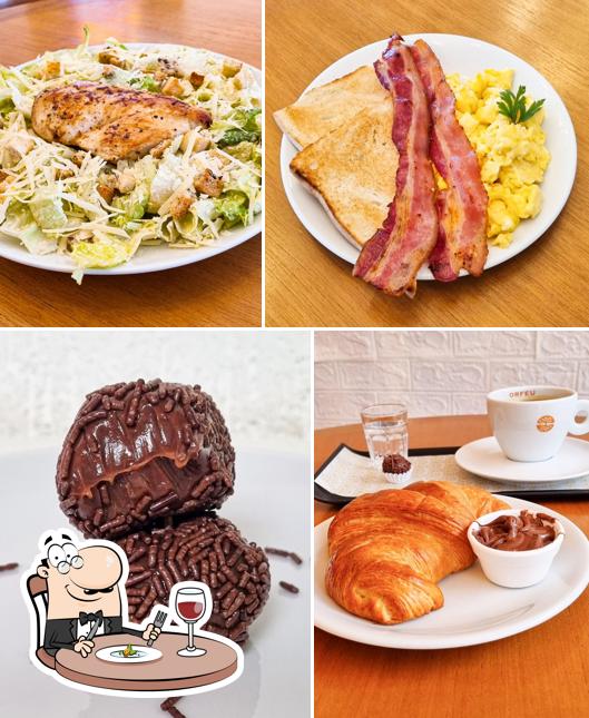 Platos en Cozy Café