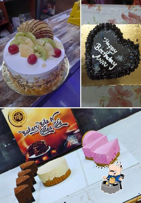 Chocolate mousse at bakery bits & cafe (online cake order)