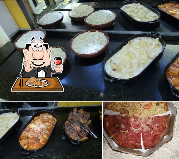 Consiga pizza no Império Gastronômico