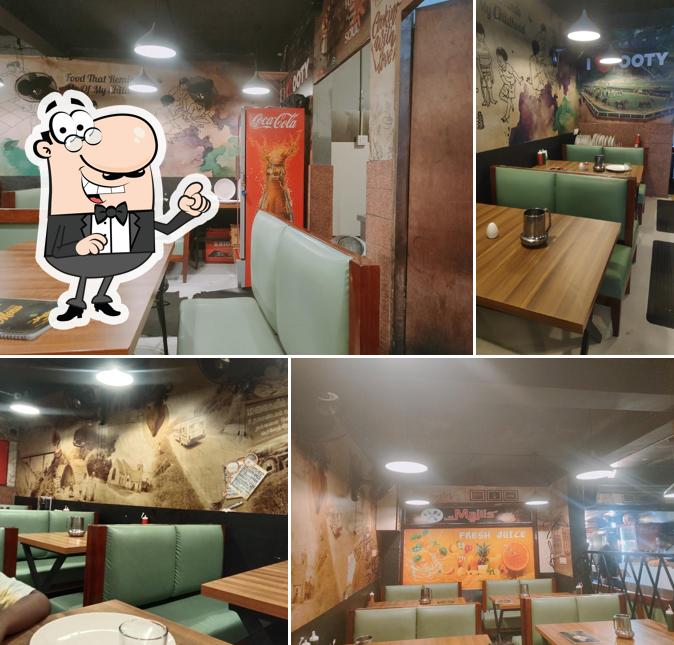 The interior of Ooty Majlis Restaurant