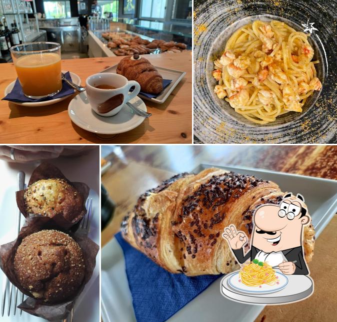 Spaghetti alla carbonara al Open Spice caffe