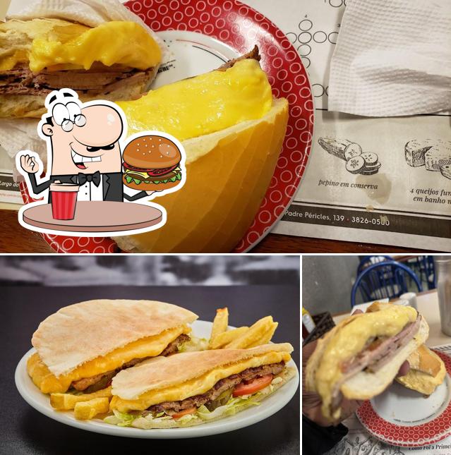 Experimente um hambúrguer no Ponto Chic