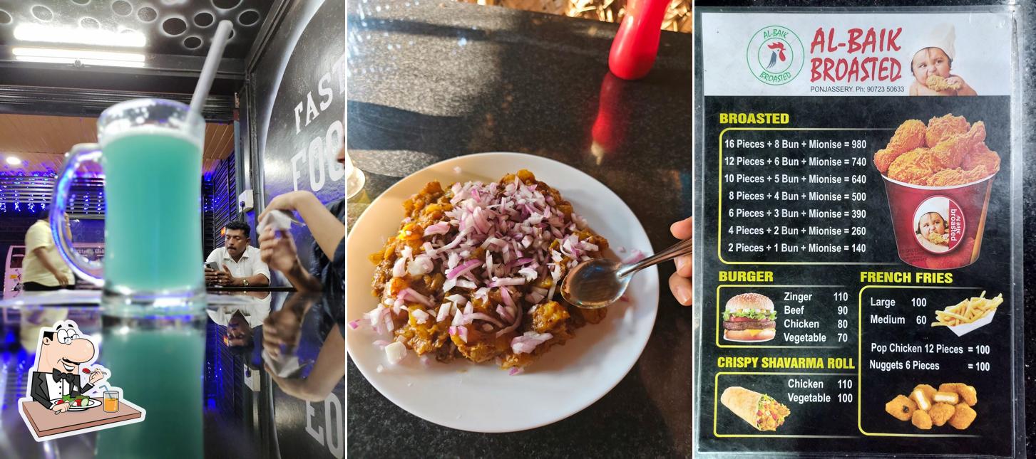 Food at Al Baik Food Court