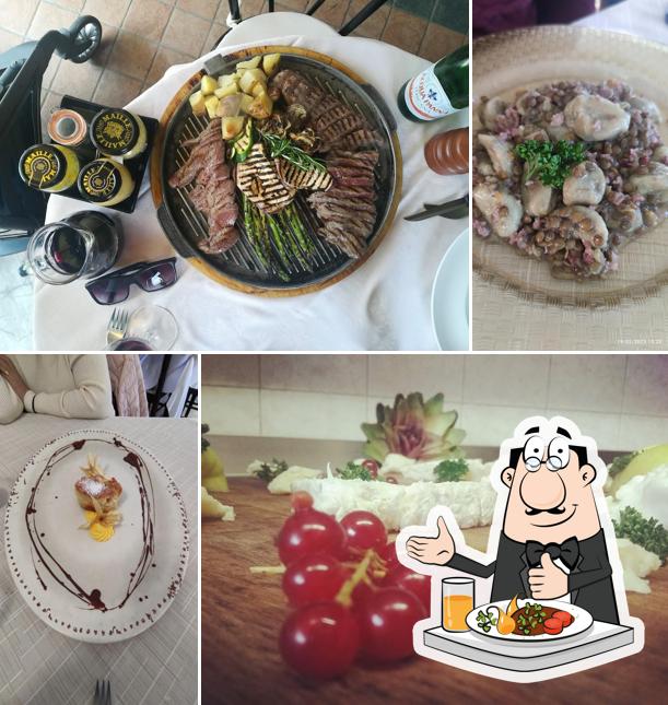 Cibo al Trattoria del Cacciatore