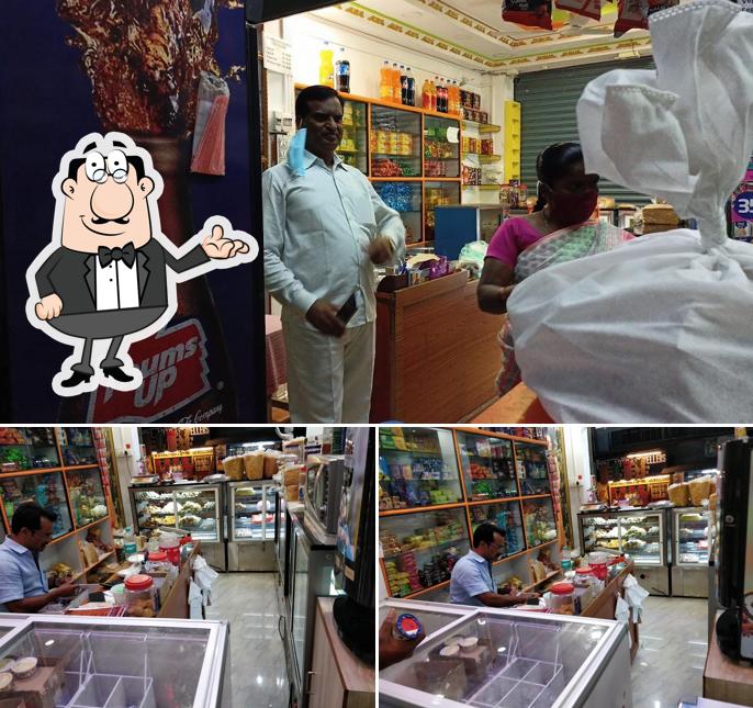Check out how Prashanthi Bakery & Sweets looks inside