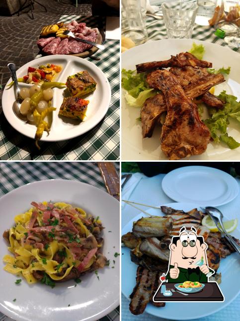 Cibo al Trattoria dal Pansa