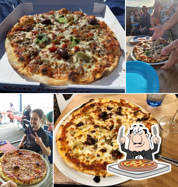 Essayez de nombreux genres de pizzas