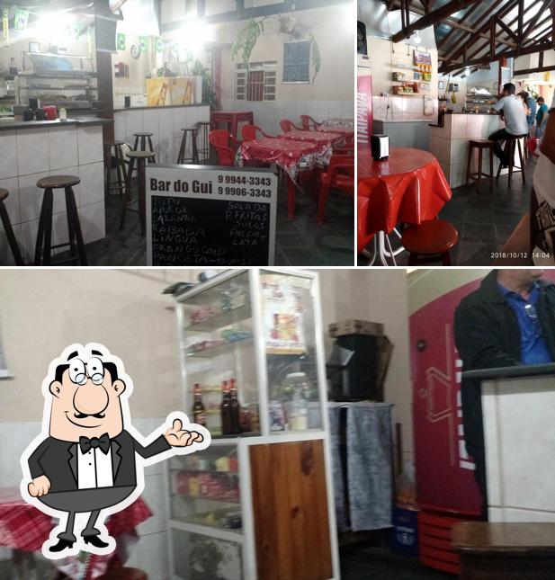 O interior do Bar do Gui