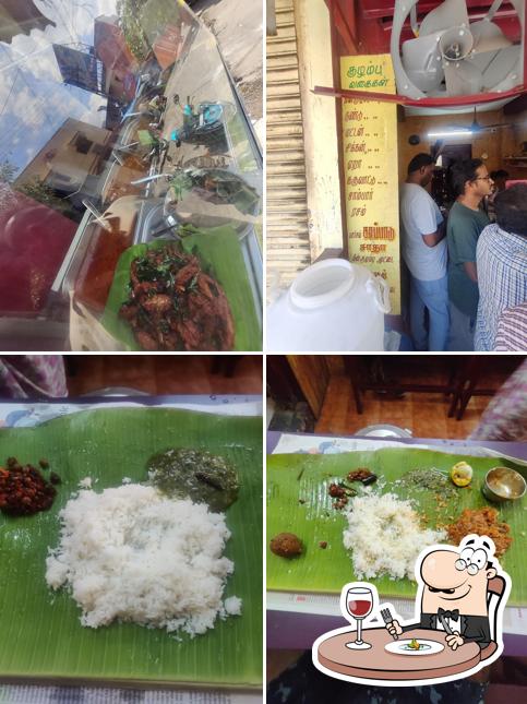 Food at Senthooran Homefood Seafood Mess & Kulambu Kadai