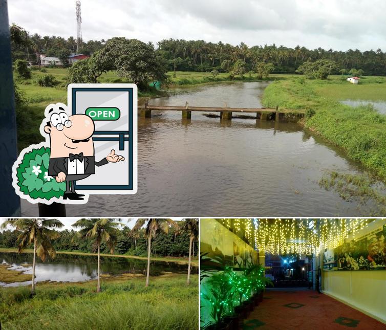 You can get some fresh air outside Hotel Peninsula