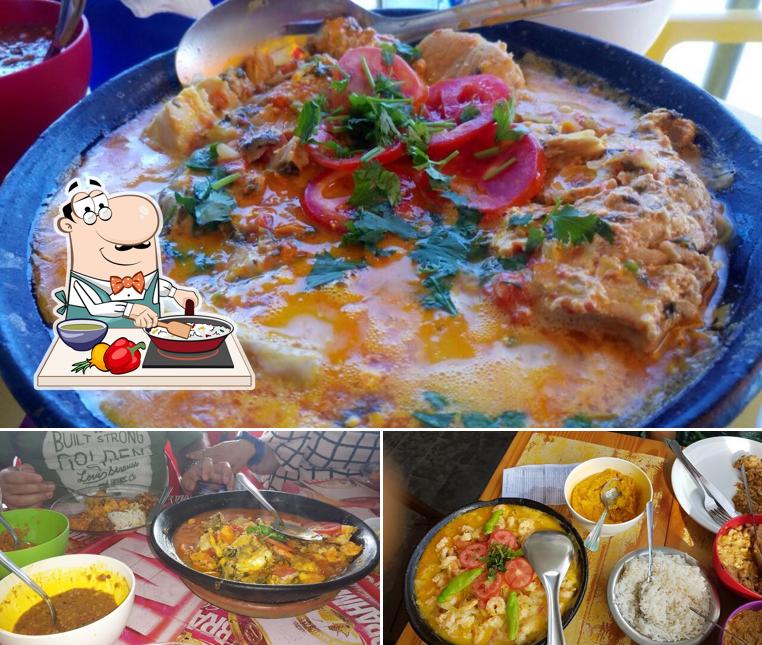 Paella em Restaurante Boca de Galinha