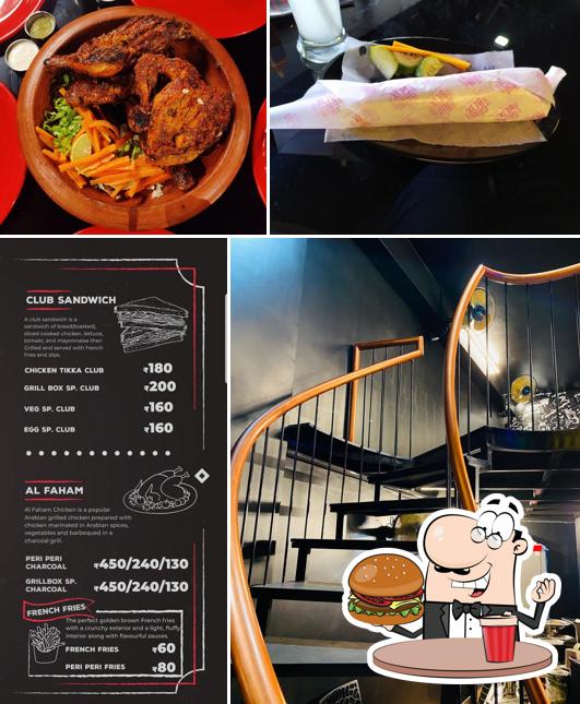 Try out a burger at Calicut GrillBox