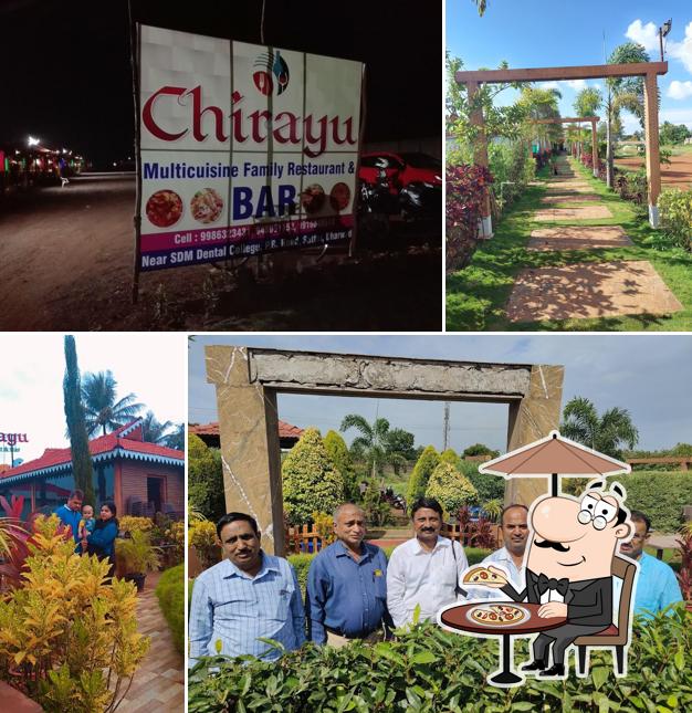 Check out how Chirayu Multi-Cuisine Restaurant and Bar BEST RESTAURANT IN DHARWAD looks outside