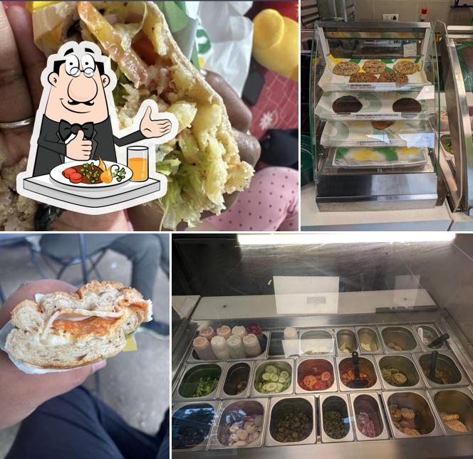 Food at Subway Anjuna Goa