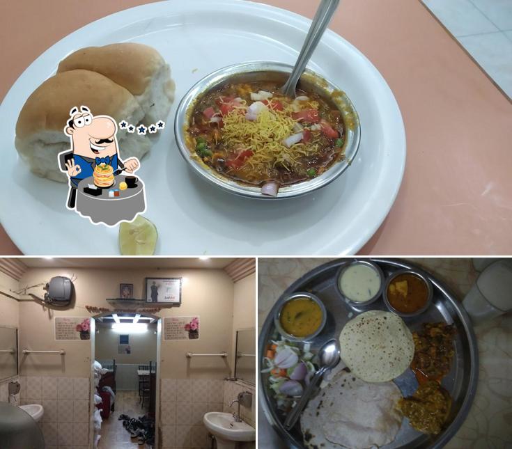 This is the picture depicting food and interior at Anand Restaurant