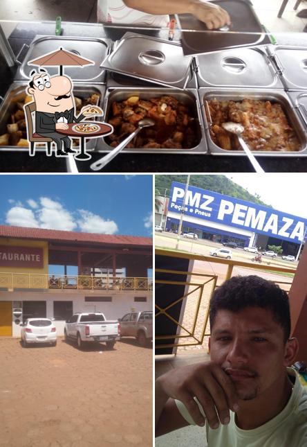 A foto do Churrascaria e Restaurante Tropical’s exterior e comida