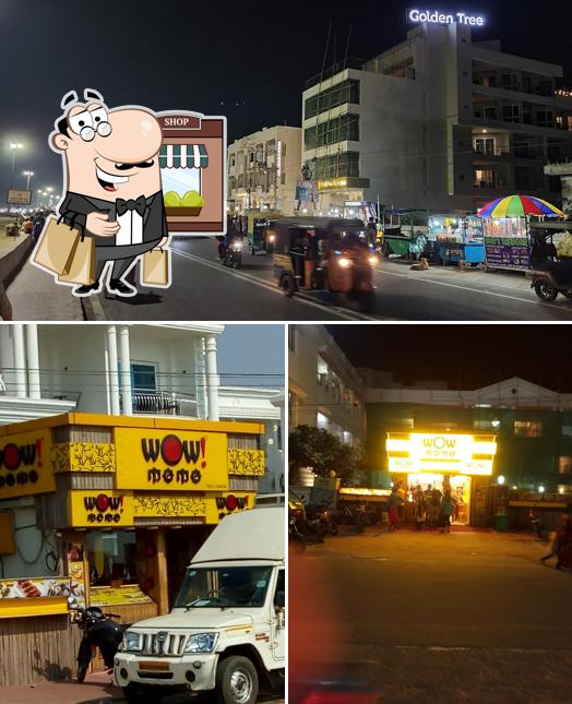 The exterior of Wow! Momo