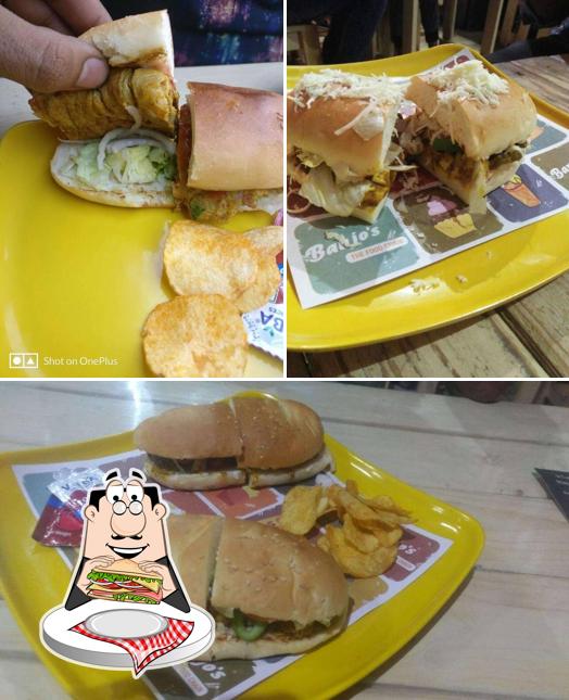 Pick a sandwich at Banjos.in